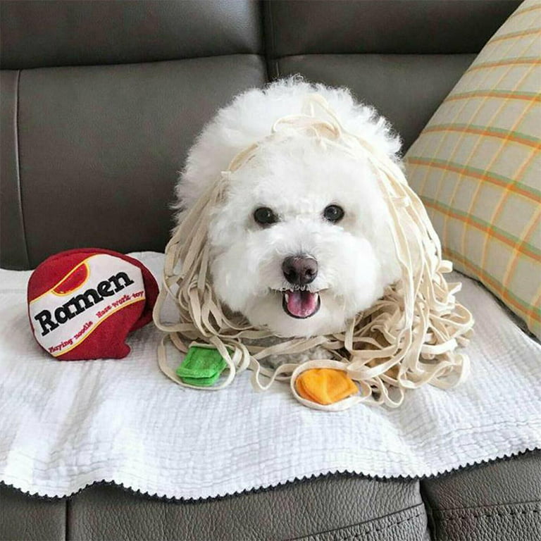 Dogs Snuffle Toy Ramen Treats Toy Pet Food Ball Slowing Feeding