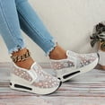 thumbnail image 4 of KEVCHE Floral Embroidery Breathable Sheer Mesh Sneakers for Women, 2026 Lace Mesh Casual Shoes with Delicate Flower Pattern, Lightweight Flexible Non-Slip Walking Shoes, Summer Going Out Shoes, 4 of 4
