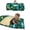 Green Dinosaur, variant on Primlect Toddler Nap Mat, Thickened Extra Large Sleeping Bag with Removable Pillow, 55" x 22" Sleeping Mat, for Daycare, Preschool, Kindergarten