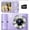 Purple, variant on RUVINCE Kids FHD 1080P Digital Camera Autofocus 50MP with 16x Zoom Anti Shake Compact Camera for Children Teen Girl Boy with 32GB SD Card 2 Batteries