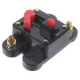 thumbnail image 4 of MasteelfCA 120 Amp Circuit Breaker Trolling Motor Auto Car Marine Boat Bike Stereo Audio Terminal Inline Fuse Inverter with Manual Reset, 4 of 8