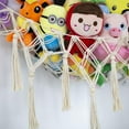 thumbnail image 4 of Stuffed Animal Net or Hammock for Flat Wall Mounted Handmade Macrame Toy Display Hanging Plush Toy Net for Stuff Animal Storage, 4 of 6