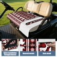 thumbnail image 4 of 51" x 31" Universal Fit Golf Cart Seat Cover, Soft Microfiber Towel for EZGO TXT, Club Car Precedent, Yamaha G29, Icon Models, 4 of 8