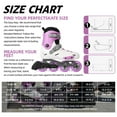 thumbnail image 6 of Professional Inline Skates for Women Men, COSMOID Roller Blades Adult Male Female, Size 5-13，Professional Fitness Roller Skates Blades for Unisex, 6 of 7