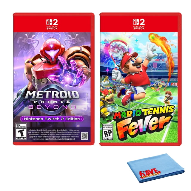 Nintendo Metroid Prime 4: Beyond + Mario Tennis Fever - Switch 2 Edition