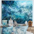thumbnail image 2 of Designart Wild Blue Ocean Waves V Canvas Wall Art, 2 of 4