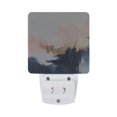 thumbnail image 5 of Yayeee LED Night Light for The Home Plug in With Light Sensors 2 Pack, Abstract Landscape, 5 of 6