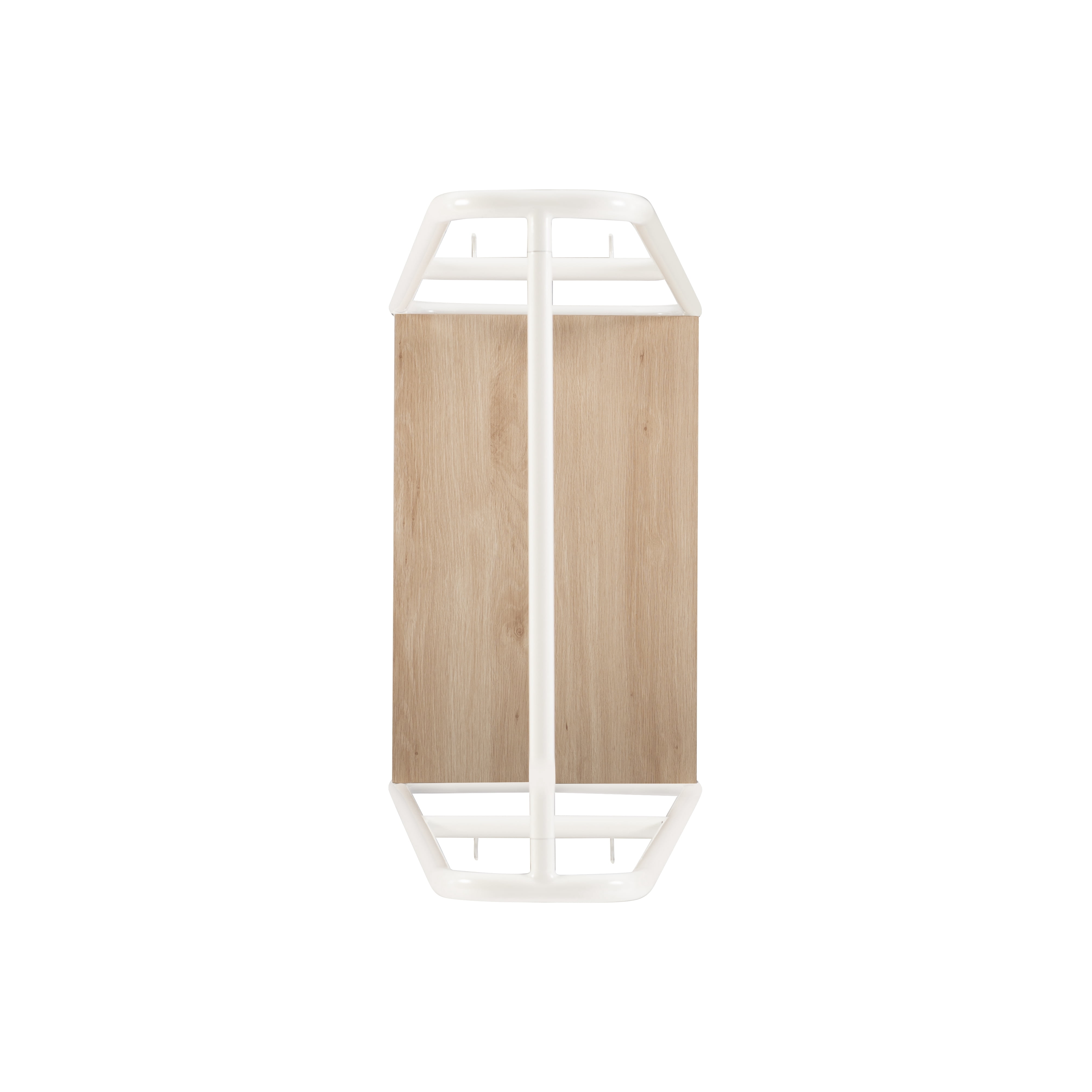 Linon Athania Clothing Rack Hall Tree, Tall, White