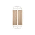 thumbnail image 4 of Linon Athania Clothing Rack Hall Tree, Tall, White, 4 of 8
