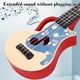 thumbnail image 3 of Ukelele de juguete para niños | Guitarra de 4 cuerdas para principiantes a partir de 3 años | Regalo portátil para educación temprana con clavijas afinables y accesorios, 3 of 6