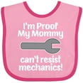 thumbnail image 3 of Inktastic Mechanic Daddy Proof Mommy Cant Resist Boys or Girls Baby Bib, 3 of 4