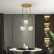 thumbnail image 5 of Nordic Modern Bedroom Bedside Creative Glass Restaurant Chandelier Bar Counter Clothing Store Milk Tea Shop Small Chandelier My Lux Decor Round, 5 of 20