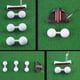 thumbnail image 3 of Pelota de entrenamiento de golf WDOplteas doble putting para práctica, 3 of 9