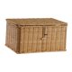 thumbnail image 3 of Canasta de almacenamiento con tapa rectangular Práctico decorativo Organizador casero Bin de almacenamiento para el dormitorio de la oficina Desk Baño 36CMX23CMX16CM, 3 of 8