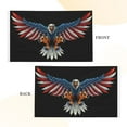 thumbnail image 5 of American Flag Eagle Flag 3x5 Ft Outdoor Indoor With Grommet Garden Yard Banner Decorative Sign, 5 of 6