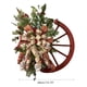 thumbnail image 2 of Corona De Navidad Con Lazo Rojo Para Rueda De Camión, Corona De Otoño Para Puerta Delantera, Adorno Colgante De Madera, Corona Para Interior Y Exterior Methold HA038907-00, 2 of 6