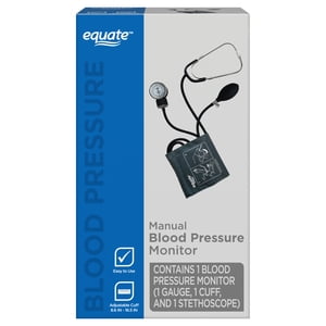 Equate Manual Blood Pressure Monitor with Stethoscope