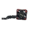 thumbnail image 4 of RC Car Motor Heat Sink Durable ESC Cooling Fan for 1/8 1/10 1/7 RC Car Truck 4010 Red 16000RPM, 4 of 7