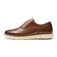 thumbnail image 2 of Zapatos Oxford de Vestir para Hombre Bruno Marc Crossflex Wingtip Marrón, 2 of 8