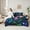 Blue Purple, variant on Erosebridal Flying Butterfly Bedding Sets Twin Size,Purple Blue Comforter Sets with Sheets,Starry Sky Bed in a Bag Twin size,Super Cozy Animal Bedroom Decoration,Reversible,7pcs