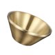 thumbnail image 1 of Cuenco de fideos ramen de doble capa de acero inoxidable para servir, cuenco de boca ancha pequeño de metal para pasta Udon Soba, ensalada de cereales, aperitivos, 13 cm, dorado, 1 of 6
