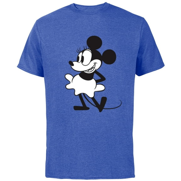 Disney Early Minnie Mouse - Short Sleeve Cotton T-Shirt for Adults - Customized-Royal Heather