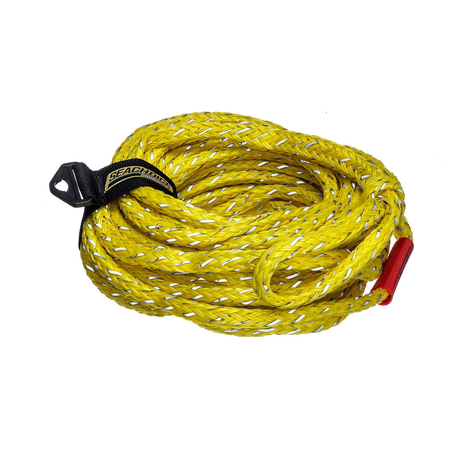 Seachoice 86738 Watersports Tube Tow Bungee Rope, 50 Ft Long Tows Up To 4 Riders