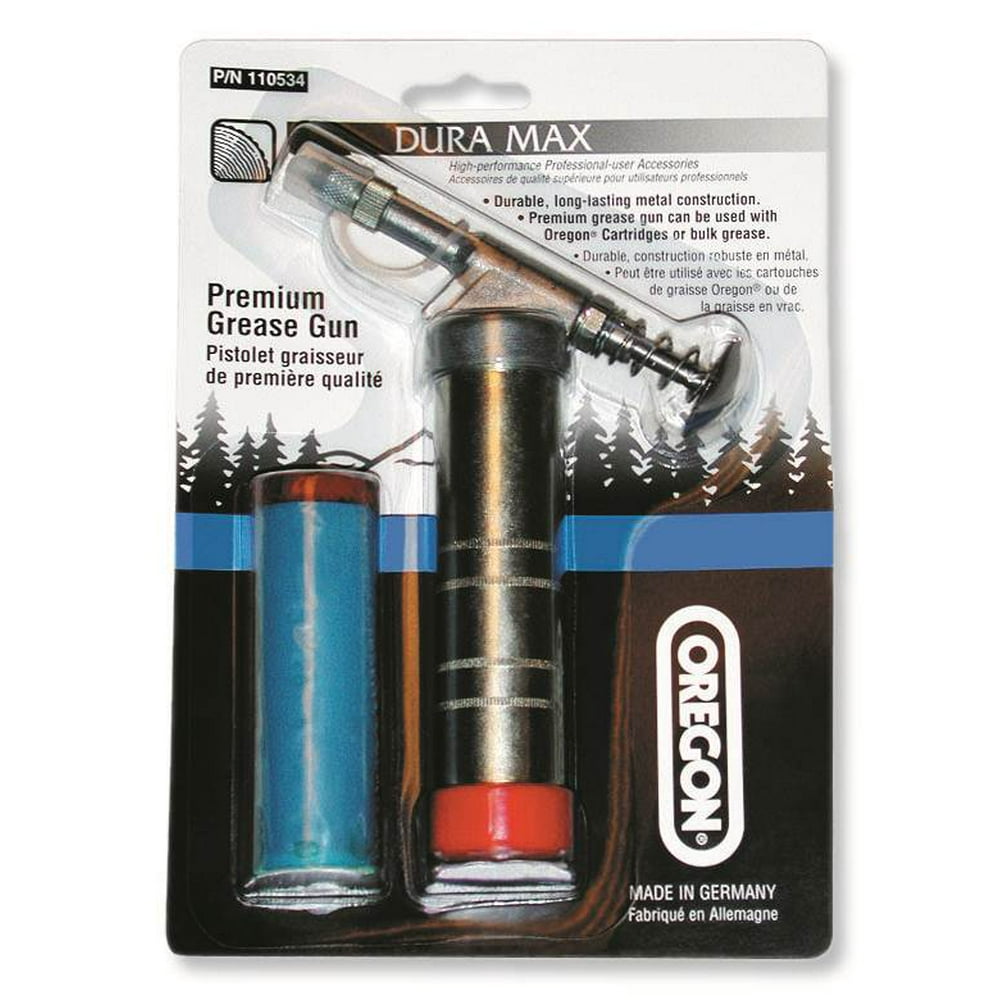 Genuine Oregon 110534 Chain Saw Premium Steel Grease Gun