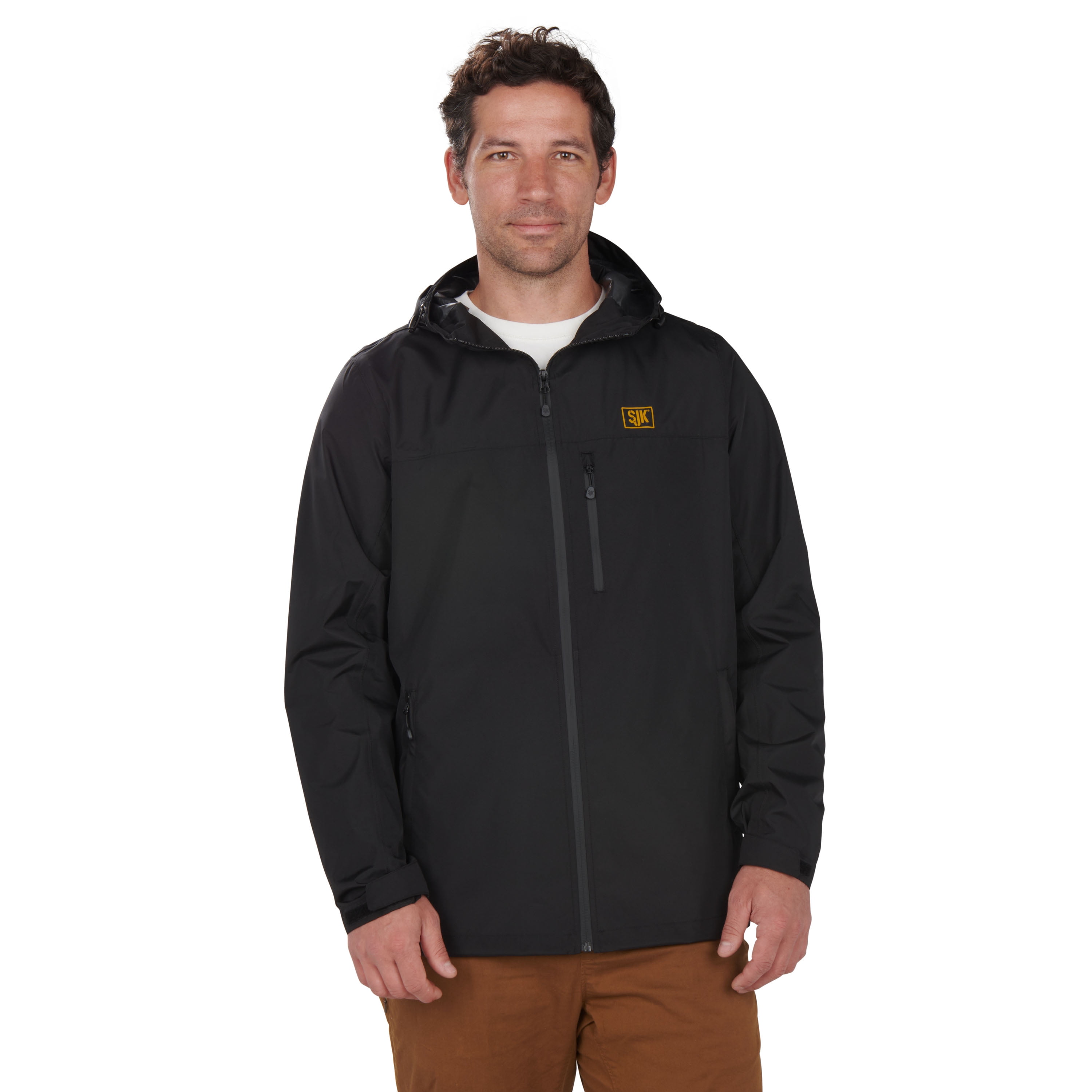 SJK Gale Men's 2XL Black Rain Jacket 