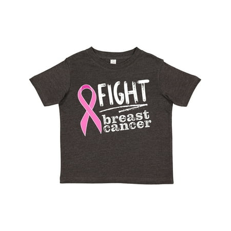 

Inktastic Fight Breast Cancer Pink Ribbon Gift Toddler Boy or Toddler Girl T-Shirt