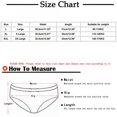thumbnail image 6 of SDNall Cotton Underwear for Women Print Fashion Briefs Comfortable Cotton High Waist Women Panties Womens Underwear, 6 of 9
