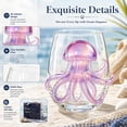 thumbnail image 4 of Stemless Wine Glass, Beach Coastal Cup, Home Bar Drinkware, Sea-Inspired Sculpted Design and Versatile Beverage Use for Beach House, Nautical Kitchen, and Summer Party., 4 of 5