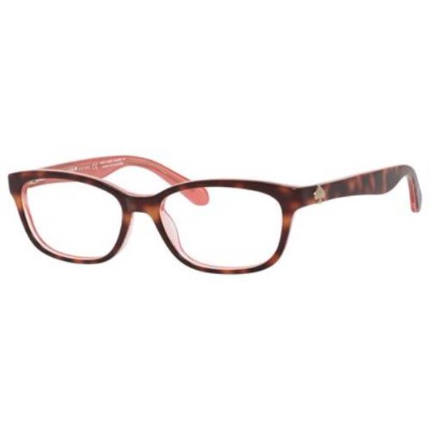 KATE SPADE Eyeglasses BRYLIE 0QTQ Havana Pink 48MM 