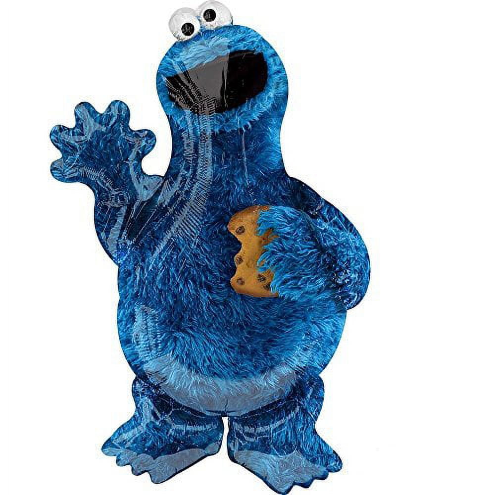 Cookie Monster 4th Birthday Party Supplies 11 pc Balloon Bouquet Decorations
