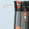 thumbnail image 4 of Spider-Man Storytelling Sheer Kids Drape, 38" x 84", Black, Marvel, 4 of 6