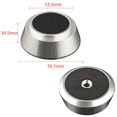 thumbnail image 5 of Aluminum Alloy Record Clamp LP Vinyl Disc Turntable Stabilizer Weight Clamp Player Accessories Black, 5 of 5