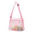 thumbnail image 2 of Muyoka Bolsa de playa para niños Bolsa con cremallera de concha Bolsa de red para recolectar conchas Bolsa de juguetes para niños Bolsa de almacenamiento de perlas para niños impresa para niños y niña Muyoka Hogar, 2 of 6