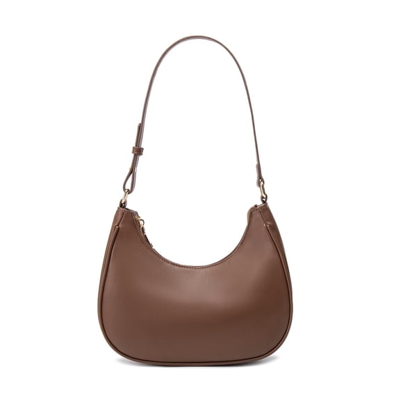 WSRYDJDL Crescent Bolsos de hombro para mujer lindo Hobo Tote bolso debajo del brazo monederos mini bolso de embrague con cierre de cremallera