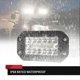 thumbnail image 5 of 2Pcs 12V 6 Inch Flush Mount Work Light 26 LED Super Bright Spotlight Car Headlights, 5 of 5