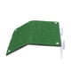 thumbnail image 3 of Pecera, tortuga, terraza, simulación acrílica, hierba verde, piel, tanque anfibio, escalera, plataforma para gatear, 3 of 5