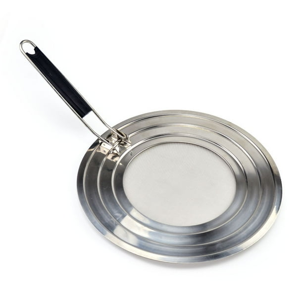 nipocaio Deep fryer dishwasher safety splash screen splash shield black