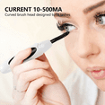 thumbnail image 4 of Electric Heated Eyelash Curler USB Charge Makeup Curling Kit Long Lasting Natural Eye Lash Curler Eyelash Lift Kit White, 4 of 8