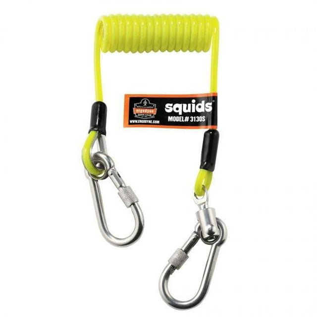 Squids 19130 Lanière de Câble Enroulé 2 lbs, Lime - Standard