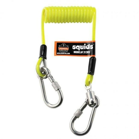 Squids 19130 Longe de Câble Enroulée de 2 lbs&44; Chaux - Standard