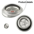 thumbnail image 3 of Aluminum Oil Sight Glass For Air Compressor 1 5 M24 Threaded Level Gauge, 3 of 9