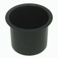 Jumbo Aluminum BLACK Poker Table Cup Holder