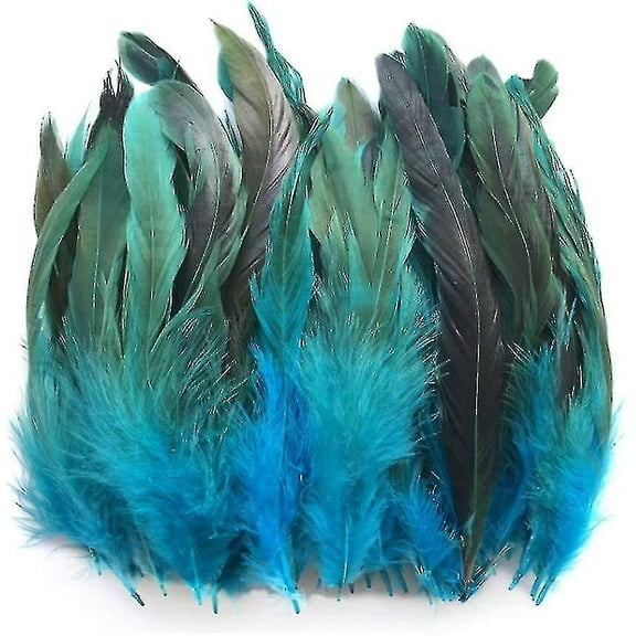 100pcs Feathers, Dyed Decoration, Feathers