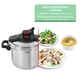 thumbnail image 3 of Olla a presión T-Fal Clipso de acero inoxidable 8L de inducción, 3 of 6