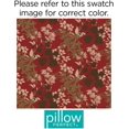 thumbnail image 2 of Pillow Perfect Inc. 353302 Montifleuri Red Wicker Seat Cushion (Set of 2), 2 of 4