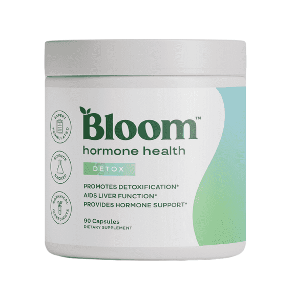 Bloom Nutrition Hormone Health Detox Capsules, 90 Count